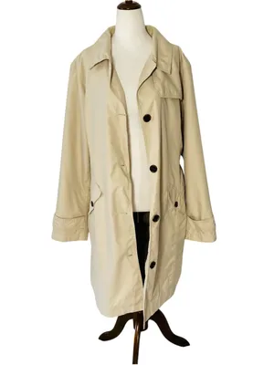 LANDS' END Classic Trench Coat Jacket thumbnail 2