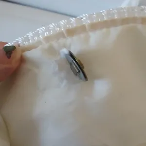 Lina White Crocheted Handbag thumbnail 4