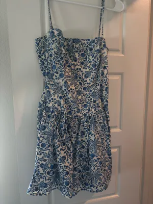 H&M Blue Dress thumbnail 2