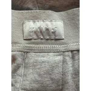 SKIMS Cotton Jersey Wide Leg Pant Light Heather Grey S Small Gray A4-0015 thumbnail 2