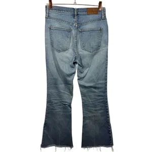 Madewell Women’s Flea Market Flare Cropped Raw Hem Jeans Size 27 Denim‎ Casual thumbnail 2