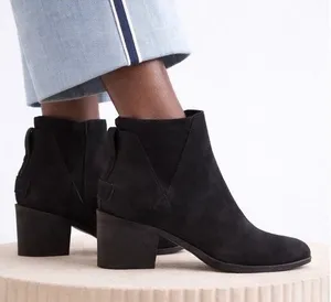 Sorel Black Cate Chelsea Ankle Boot thumbnail 1