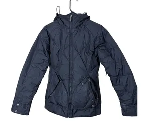Burton Women's Down Insulated Hooded Ski Snowboard‎ Jacket Black Size S thumbnail 1