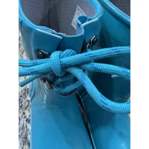 BOGS Urban Farmer Teal Lace Up Rain Boots Womens Size 8 Waterproof Garden chore thumbnail 7