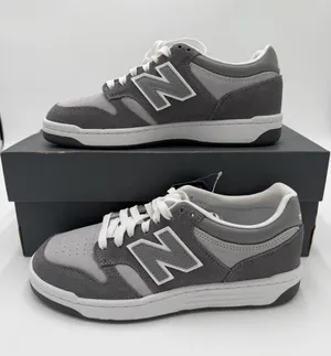New Balance 480 Castlerock Raincloud Grey Sneakers BB480LEC Womens Size 6 NEW thumbnail 1