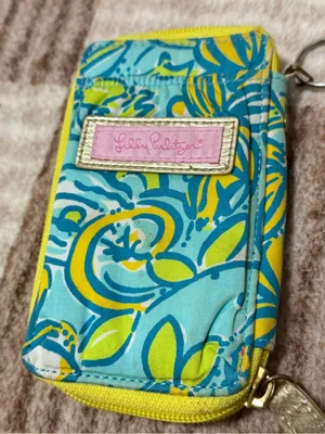 Lilly Pulitzer Tropical Blue Wallet thumbnail 5