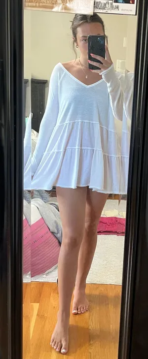 American Eagle White Long Sleeve thumbnail 1