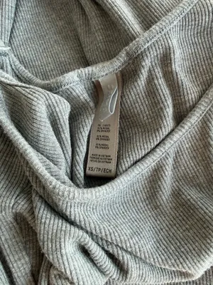 SKIMS Long Slip Dress Soft Lounge Heather Grey thumbnail 4