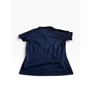 Sport-Tek Polo Shirt Large Navy Blue Performance Athletic V-Neck Short Sleeve thumbnail 2