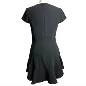 Amanda Uprichard Little Black Dress Size M thumbnail 2