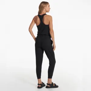 VUORI‎ Lux Sleeveless Jumpsuit In Heather black Size Small thumbnail 2