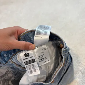 Levis 501 HR Cut Off Denim Shorts 25 Boho Festival Beach Indie Summer Resort thumbnail 5