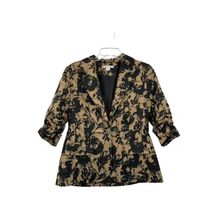 Coldwater Creek Blazer Womens PS6-8 Petites Used Black Brown Lined 3/4 Sleeve thumbnail 15