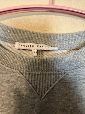 English Factory Poplin Combo Knit Dress Size‎ Small thumbnail 4