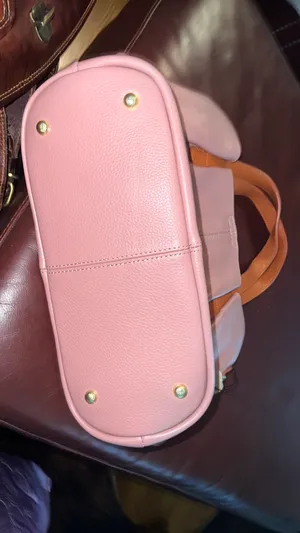Rose colored leather purse Pink thumbnail 4