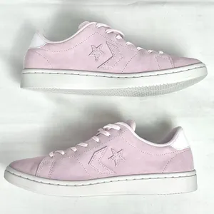Converse Women's All Court Ox Sneakers Shoes Pink Suede Sz 10 New Lace Up thumbnail 10