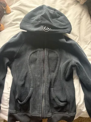 Lululemon Vintage Black Scuba Full Zip Hoodie thumbnail 4