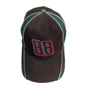 Vintage Nascar #88 Dale Jarrett Black Red Green Adjustable Cap Hat thumbnail 5