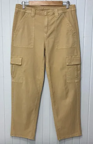 American Eagle Outfitters Tan Cargo Pants‎ size 12 thumbnail 1