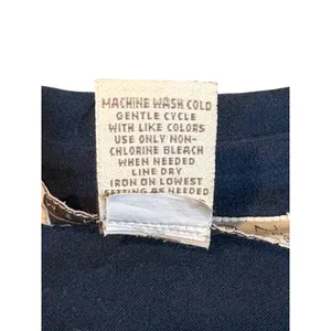 Vintage Norton‎ McNaughton Shirt Jacket Women 8 Blue Faux Suede Button Down thumbnail 9
