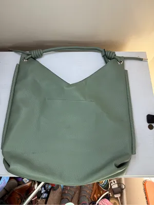 Montana West Slouchy Shoulder Bag Knotted Hobo Bag Green thumbnail 5
