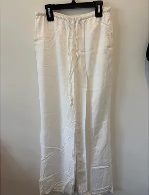 Linen Pants Gray Size XS thumbnail 4