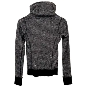 Lululemon Be Present Jacket Coco Pique Black 2 thumbnail 8