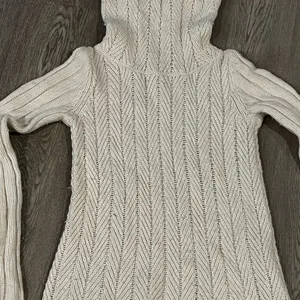 Gap Women's Cowl Neck Sweater Cream Ivory White Size X Small soft thumbnail 3