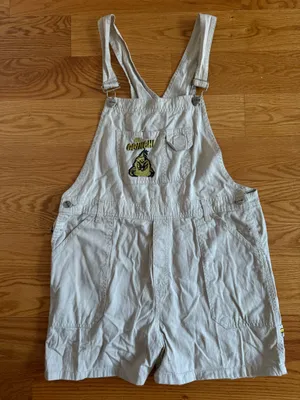The Grinch Vintage Overalls Dr. Seuss brand thumbnail 1