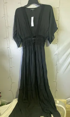 Elegant Black Maxi Dress thumbnail 1