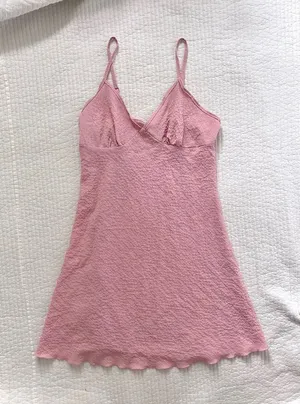 pink summer sundress thumbnail 1