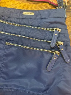 Franco sarto navy blue crossbody purse thumbnail 2
