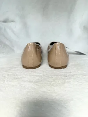 Dr. Scholl's Beige Patent Ballet Flats Size 9.5 thumbnail 4