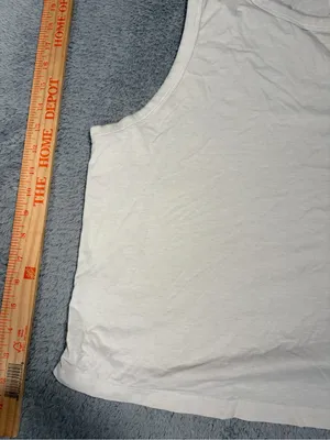 Lululemon White Sleeveless Tank Top workout thumbnail 3