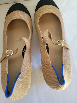 Rothy's Wome's Mary Jane Block Heel Pumps Camel Tan Size 9.5 thumbnail 13