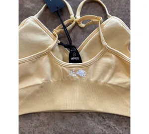 Civil Regime Pastel Yellow Kelly Seamless Bra Size Small thumbnail 6