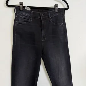 Mother Size-26 The Stunner‎ Two Step Fray Last Call Dark Blue Wash Denim Jeans thumbnail 13