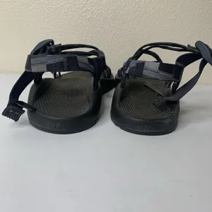 Chaco Sandals Black Blue Checkered Straps Strappy Women’s Sz 9 thumbnail 6