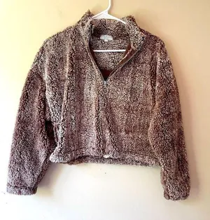 Aerie cropped sherpa thumbnail 1
