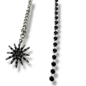 Free People Majestic Hair Piece Silver Black Bohemian Renaissance Medieval thumbnail 10