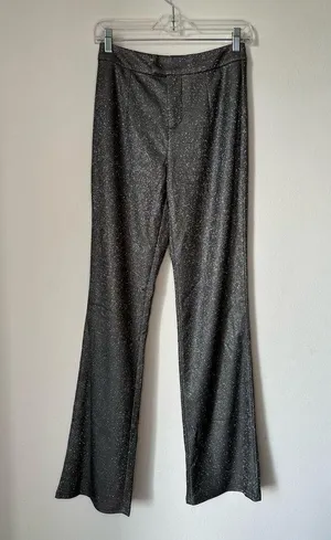 SLA The Label Glitter Santorini Wide Leg Trouser Pants Size XS Party Event Night thumbnail 2
