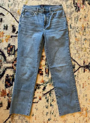 J. Crew Essential Straight Leg Jean thumbnail 1