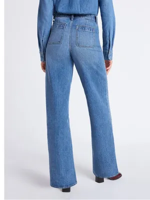 NEW free assembly wide leg jeans thumbnail 2