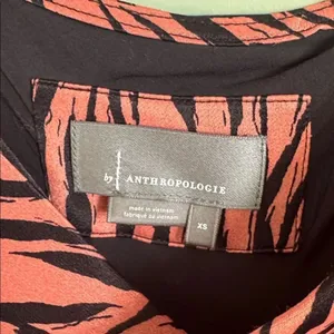 Anthropologie Elyse Printed Bias Slip Dress NWT XS thumbnail 8
