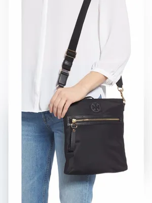 Tory Burch Tilda Nylon Swingpack Black thumbnail 2