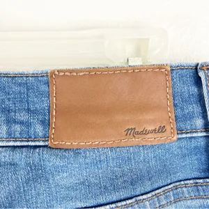 MADEWELL Cali Demi-Boot Button Fly Flare Leg Ripped Denim Jeans 25 Preppy Casual thumbnail 6