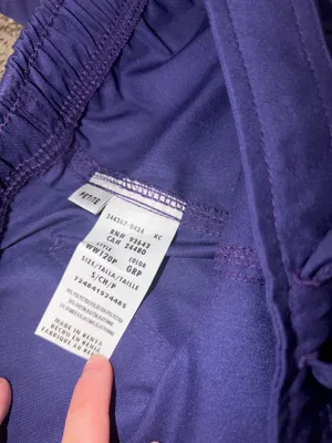 Cherokee Scrub Pants purple thumbnail 4