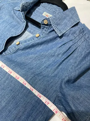 Faherty Hana Chambray Mini Shirtdress Tencel Linen XS Blue thumbnail 9