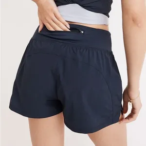 Madewell MWL Running Athletic Shorts‎ Activewear Twilight Navy Blue Size XL thumbnail 7