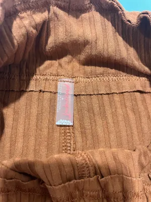 Free People Movement Wide Leg Ribbed High Waist Trouser Pants thumbnail 4